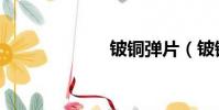 鈹銅彈片(鈹銅)