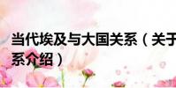 當代埃及與大國關系(關于當代埃及與大國關系介紹)