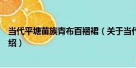 當代平塘苗族青布百褶裙(關于當代平塘苗族青布百褶裙介紹)