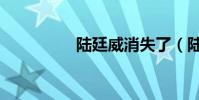 陸廷威消失了(陸廷威)