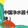 中國凈水器十大品牌排名（中國凈水器十大品牌）