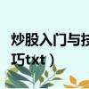 炒股入門與技巧書籍在線觀看（炒股入門與技巧txt）