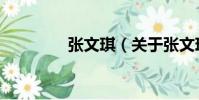 張文琪(關于張文琪介紹)