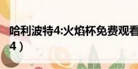 哈利波特4:火焰杯免費觀看完整版(哈里波特4)