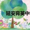 延安育英中學教師招聘（延安育英中學）