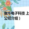 張斗電子科技 上海有限公司（關于張斗電子科技 上海有限公司介紹）