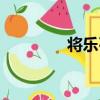 將樂石（關于將樂石簡介）