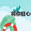 將你駐心間（關于將你駐心間簡介）