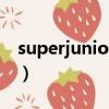 superjunior隊員（superjunior人體探險隊）