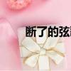 斷了的弦歌詞解析（斷了的弦歌詞）