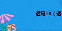 適馬18(適)