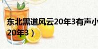 東北黑道風云20年3有聲小說(東北黑道風云20年3)