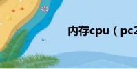 內存cpu(pc2n)