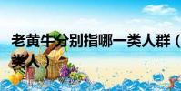 老黃牛分別指哪一類人群(老黃牛分別指哪一類人)