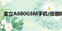 金立A680GSM手機(俊朗啡)(金立a696)