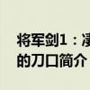 將軍劍1：凄慘的刀口（關于將軍劍1：凄慘的刀口簡介）