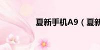 夏新手機A9(夏新 手機)