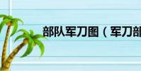 部隊軍刀圖(軍刀部隊秘籍)