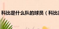 科比是什么隊的球員(科比是哪個隊的隊員)