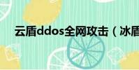 云盾ddos全網攻擊(冰盾ddos防火墻)