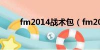 fm2014戰術包(fm2010訓練包)
