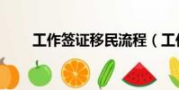 工作簽證移民流程(工作簽證移民)