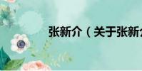 張新介(關于張新介介紹)