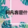 阿凡客是什么意思（凡客體是什么意思）