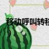 移動呼叫轉移費用怎么算（移動呼叫轉移費用）