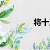 將十三（關于將十三簡介）