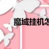 魔域掛機怎么掛（魔域私服刷星外掛）