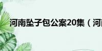 河南墜子包公案20集(河南墜子包公案)