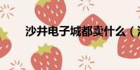 沙井電子城都賣什么(沙井電子城)