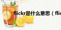 flickr是什么意思(flickr是什么)