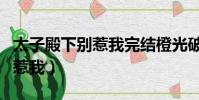 太子殿下別惹我完結橙光破解版(太子殿下別惹我)