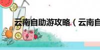 云南自助游攻略(云南自助旅游攻略)