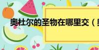奧杜爾的圣物在哪里交(奧杜爾的圣物)