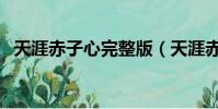 天涯赤子心完整版(天涯赤子心百度影音)