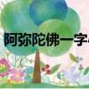 阿彌陀佛一字心咒手印（阿彌陀佛一字心咒）