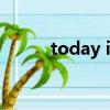 today is the day of a big test