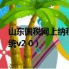 山東國稅網上納稅申報系統（山東省地方稅務局網絡申報系統v2 0）