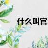什么叫官本位意識（什么叫官本位）