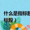 什么是指標股份明確股東財富變化（什么是指標股）
