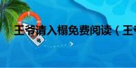 王爺請入榻免費閱讀(王爺上榻休息吧)