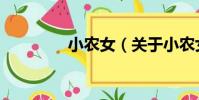 小農女(關于小農女簡介)