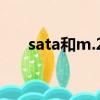sata和m.2固態硬盤差別大嗎（sata）