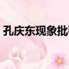 孔慶東現象批判（關于孔慶東現象批判介紹）