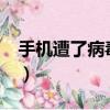 手機遭了病毒該怎么辦?（手機重病毒怎么辦）