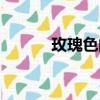 玫瑰色的顏色（玫瑰色的婚戀）
