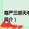 尊嚴三部天卷-神舟（關于尊嚴三部天卷-神舟簡介）